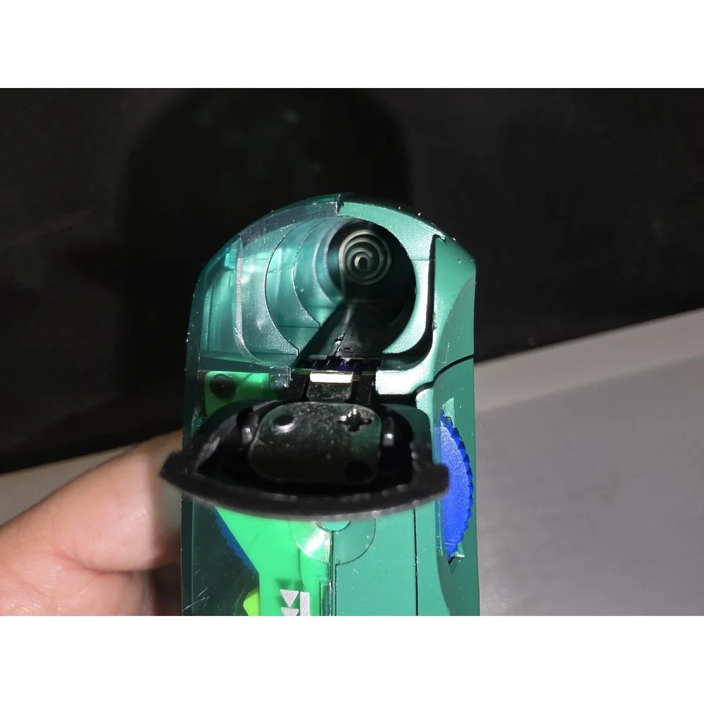 Jazz 207 Compact 35mm Film Camera Panorama Setting Built-In Flash 27mm Green
